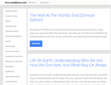 Tablet Screenshot of love-casablanca.com